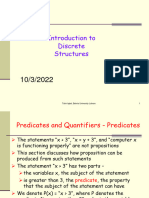 Lecture No 3 Predicates and Quantifiers 03102022 065335pm 20022023 061254pm
