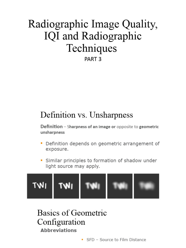 Rtfi Notes 3 PDF Radiography Film Speed