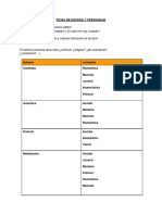 Ficha de Escena y Personaje