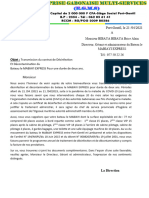 La Lettre de Transmission EGMS