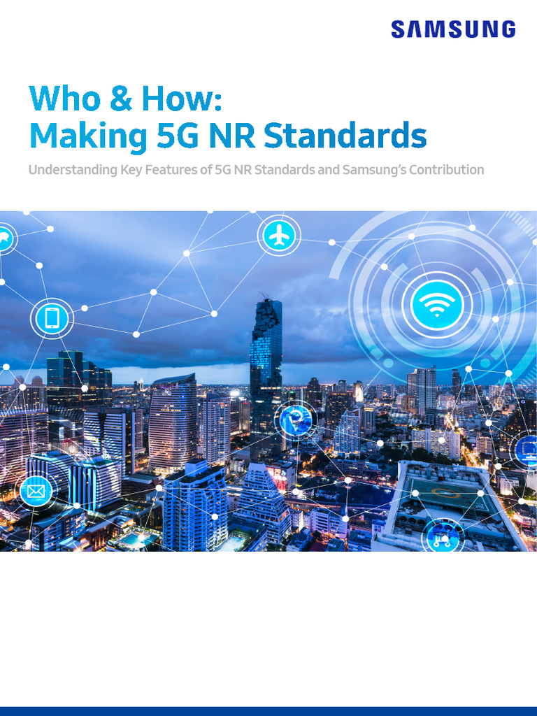 5G NR Standards and Global Standardization | PDF | 3 G | 4 G
