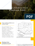 Prezentacja Geografia Formy Polodowcowe W Krajobrazie Polski