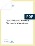 M1 - GUIA DIDACTICA. Robótica. Electrónica y Mecánica