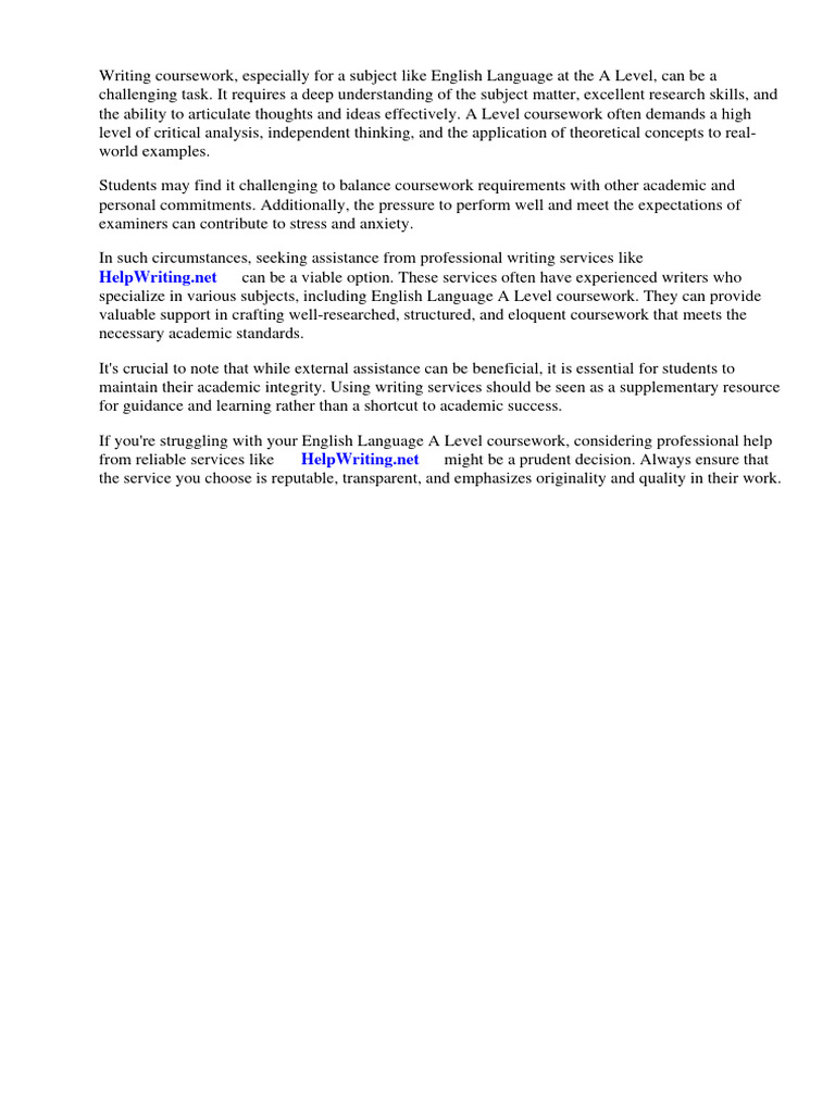English Language A Level Transcript Coursework | PDF | Essays