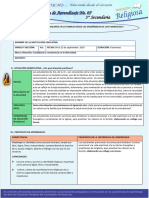 7ma Experiencia de Aprendizaje 3ro.