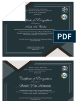 0610 Certificates