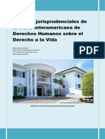 Jurisprudencia Corte IDH Derecho A La Vida