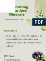 Exer. 2 Soil Forming Rocks and Minerals