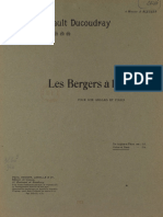 Bourgault Les Bergers A La Cre Che Violon Ou Cor Et Piano