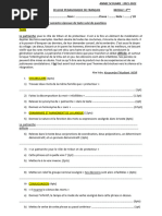 TSQ 5ieme | PDF | Mécanique du langage | Grammaire