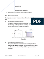 1 Sinusoidal Waveforms