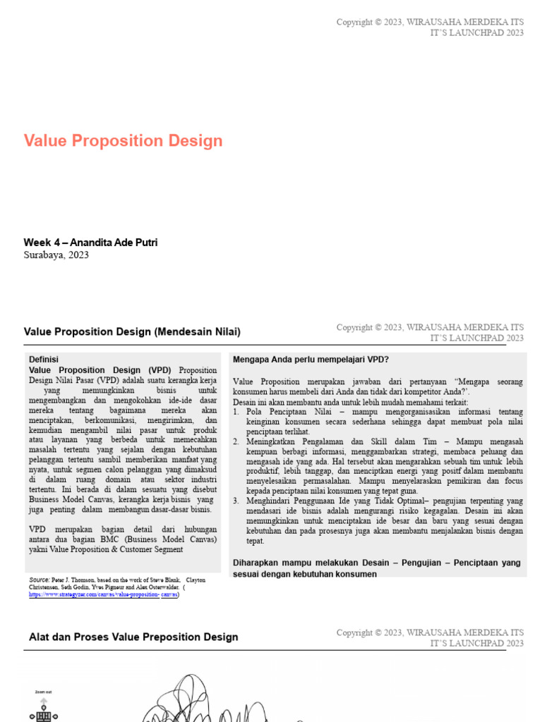 Week 4 - Value Proposition Design (AAP) | PDF
