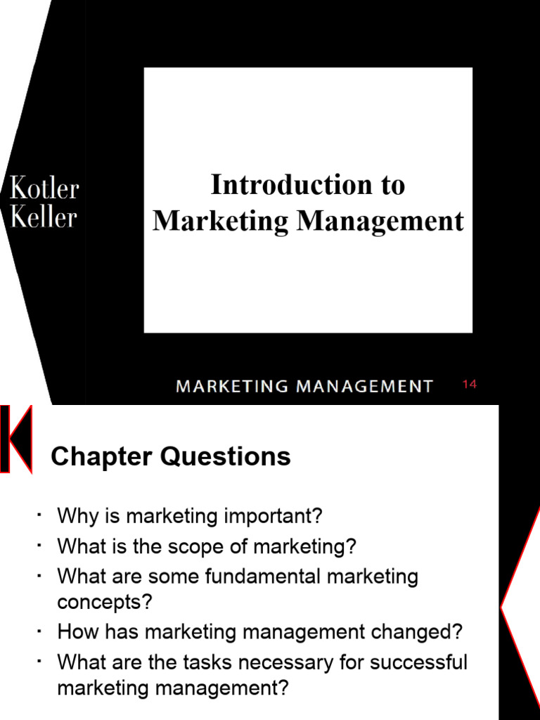 1 Introduction To Marketing Management Pdf Marketing Corporate
