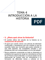 T.4 Introducción A La Historia