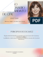 Proceso Inflacionario en El Mandato de CFK: Albornoz, Biglieri, Jaramillo, Macri, Savoia