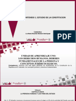 Identificar Los Artículos en La Constitución de La República de El Salvador Que Norman Los Derechos y Deberes de Las Personas RR