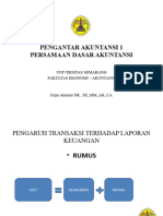 PP 1 PA 1 Persamaan Dasar Akuntansi