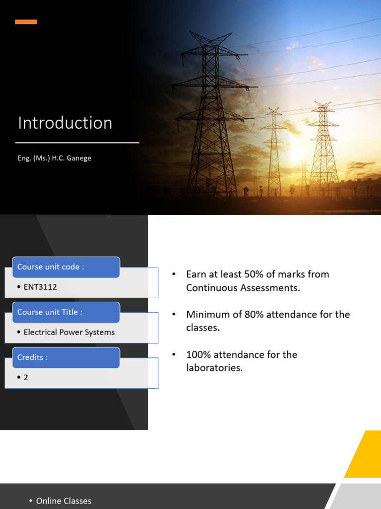 Electrical Power Systems Overview | PDF | Watt | Electric Power ...
