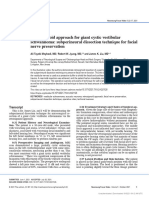 Retrosigmoid Approach For Giant Cystic Vestibular