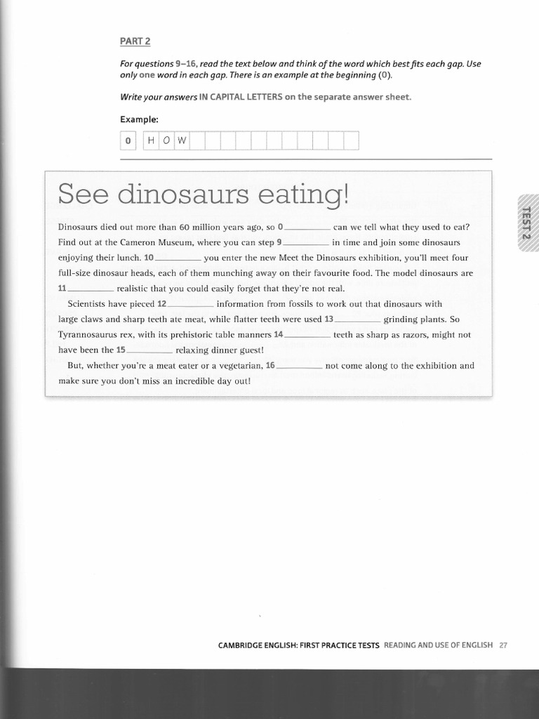 First practice tests 26 reading 2 pdf