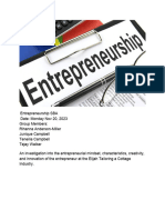 Entrepreneurship SBA