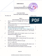 Ect204 Signals and Systems, June 2022