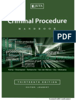 Criminal Procedure Handbook 13th Edition CPR TEXTBOOK