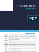 Análisis Cuadernillo Matemáticas 2