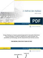 2-Design Thinking - Definisi Dan Aplikasi