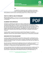 Considerations When Providing Mental Health First Aid To An Adolescent - Mhfa Guidelines 2021 0