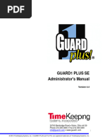 Guard1 Plus SE Administrators Manual