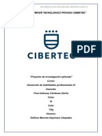 PROYECTO DE INVESTIGACIÓN APLICADA - Stefano Marcelo Espinoza Cespedes