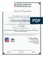 ISO 45001 Certification Agosto 2026