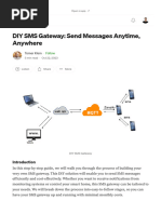 DIY SMS Gateway - Send Messages Anytime, Anywhere