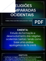 Introdução Ao Estudo Das Religiões Comparadas