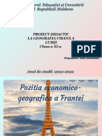 Franța-Olesea-Geografie-lecție Deschisă