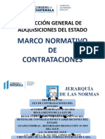 Marco Normativo de Contrataciones