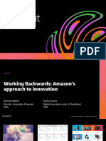Working Backwards Amazons Approach To Innovation INO206