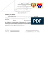 Pantawid Pamilyang Pilipino Program Form
