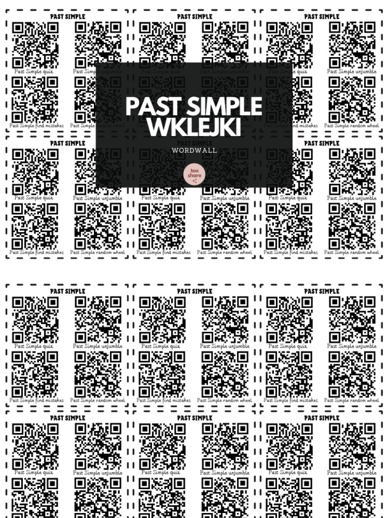 Past Simple Wklejki Wordwall | PDF
