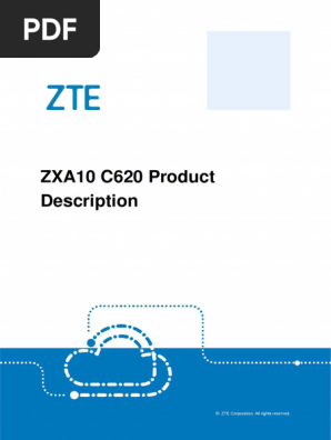 ZXA10 C620 Product Description | PDF | Fiber To The X