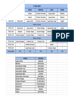 Horario de Clases - 1º Año B 2024