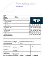 04 - Inspection Checklist - Flow Test Checklist For UPVC Pipe and Fittings