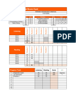 TOEIC Scorecard 20231