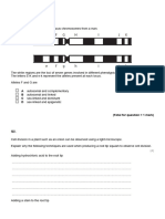 A Level Biology Topic 3 Practise Questions