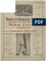 Revista de Divulgación Científica Del Observatorio Astronómico "Ciudad de Concepción" Año 1, Número 1, Octubre-Diciembre de 1942