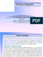 Lecture On 15.5 Surface Integrals
