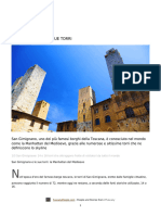 San Gimignano e Le Sue Torri