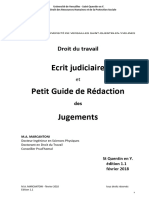 Ecrits Judiciaires Prud Hommes