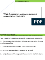 2.3 Els Estats Units D'amèrica I La Guerra de Secessió